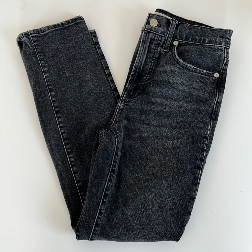 Madewell / Perfect Vintage Jean in washed black